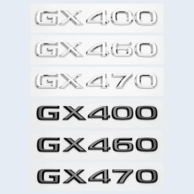 Suitable for Number GX400 GX460 GX470 Modified Letter Displacement Label Rear