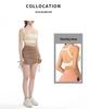 Women's High Waist Sporty Mini Skirt with Yoga Shorts - Fitness and Tennis A-Line Skirt