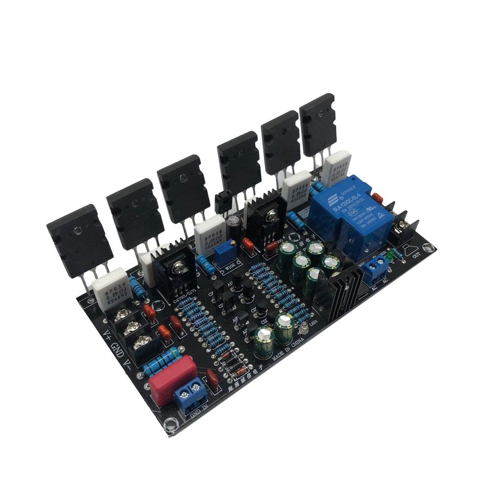Breiter Spannungsbereich 300W Leistungsverstärker für DIY-Projekte 300W RMS Ausgang 450W Spitzenleistung A1943 Transistor C5200 Transistor