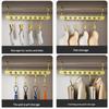 8 Hole Aluminum Alloy Clothes Hanger Space Saving Foldable Pants Hanger Magic Seamless Multiplayer Closet Organizer