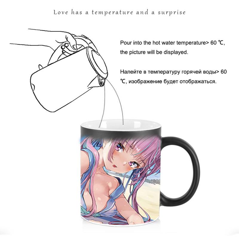 Anime Peripheral Souvenir Mugs BSKT-016 Coffee Mug Cups and Mugs Color Change Cup Personalized Gifts Drinkware Ceramic Custom