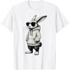 Bunny Face with Sunglasses Easter Day for Men T-Shirt