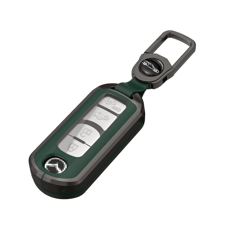 Mazda Key Case, TPU Buildable Key Case, Zinc Metal Key Bag, For Mazda 2,