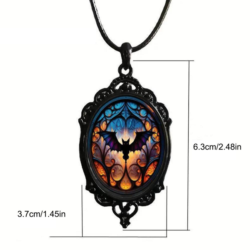 Halloween Halskette für Damen Legierung Vintage Halskette Halloween Schmuck Modeschmuck Halsketten Trendige Halsketten