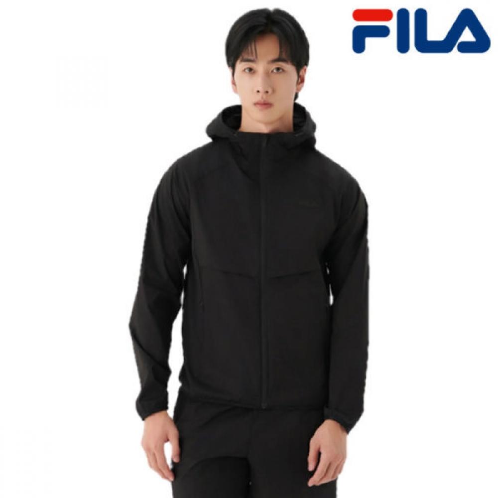 Fila Men S Lightweight eSSential Regular Stretch Windbreaker Black fS2jkg2202m BLK (black)/110(XXL)