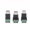 1/3Pcs 5V Solderless Green Charging Adapter Type C/Micro Male To 2 Pin For Toy Intelligent Devices Phone And Computer