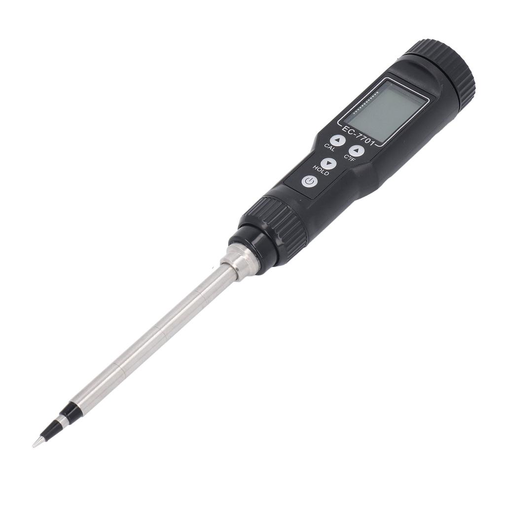 Digital Soil Meter, Portable EC Tester with LCD Backlight Display for Greenhouse Horticulture Farmland