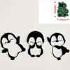 Animal Penguin Decoration Metal Cutting Dies Scrapbooking Stencil Die Cuts Card Embossing Photo Album Template Mold Decoration Craft