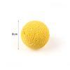 Cat Toys Interactive Scratch Chew Ball Handmade Weave Kitty Fun Cat Toy Ball Cat Scratcher Bite Ball Toy Pet Products
