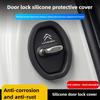 2/4pcs Silicone Car Door Lock Buckle Protector Cover Accessories Sticker For C1 C2 C3 Grand C4 Picasso C4L VTS C-ELYSEE
