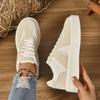 thick-soled women's autumn new retro flat baseplate shoes color matching versatile sports and leisure shoes tide