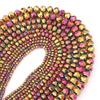 3 4 6 8 10mm Faceted Crystal Beads Red Colorful Glass Loose Spacer Beads For Jewelry Making DIY Bracelet Necklace Accessories