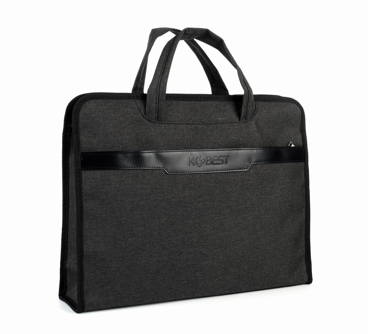 

Портативный конференц-портфель большой вместимости - многофункциональное хранилище документов для мужчин и женщин