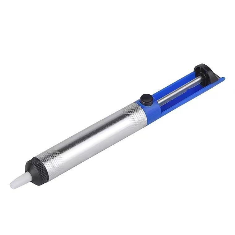 Aluminum Metal Desoldering Pump Suction Gun Soldering Sucker  Removal Vacuum Soldering Iron Desolder Hand Welding Tools