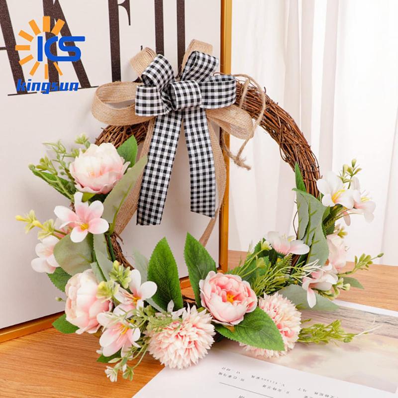 Pink Peony Artificial Flowers Rose Hydrangea for Decoration Silk Flower Table Centerpieces for Wedding Home Party Outdoor Decor