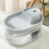 Smart Cat & Dog Automatic Water Dispenser with Elevated Food Bowl, 1.5L Capacity