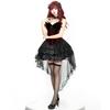 Cosplay Halloween Court Duchess Diablo Goth Cos Cosplay Vampire Demon Witch Lace Dress