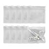 10PCS Waterproof Self‑Sealing Pill Organizer Reusable Pill Pouch Jewelry Storage Bag  for Home