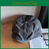 Vintage Japanese Style Newsboy Hat With Breathable Cotton Polyester For Summer And Spring Daily Wear