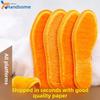 One Pairs Winter Fleece-Lined Thick Warm Plush Insoles for Men and Women Cold-Proof Breathable Deodorant Foot Warmers