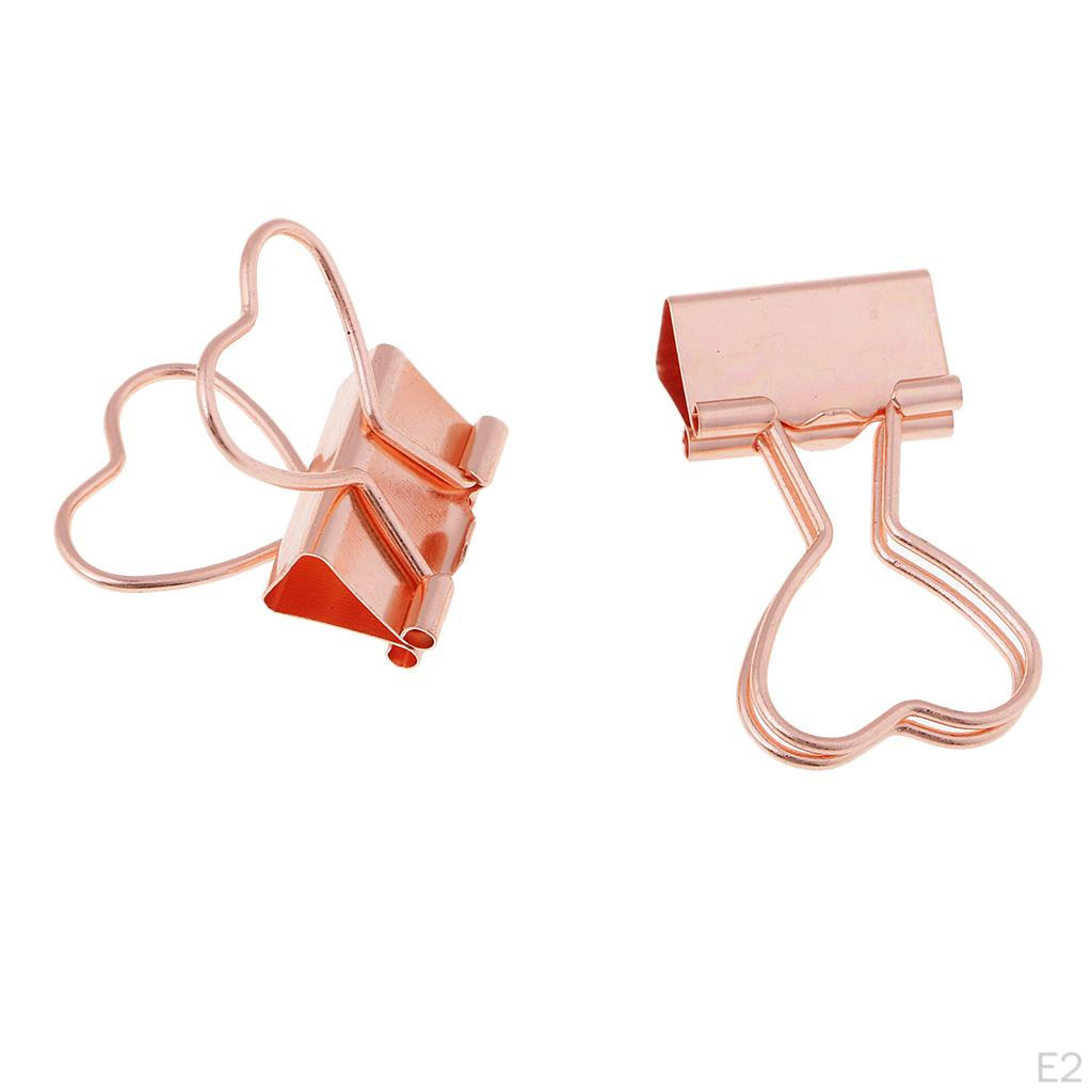 Pieces Shaped Paper er Clips Stationery of office Document Organizer (38 X 0.71 Inch, ,