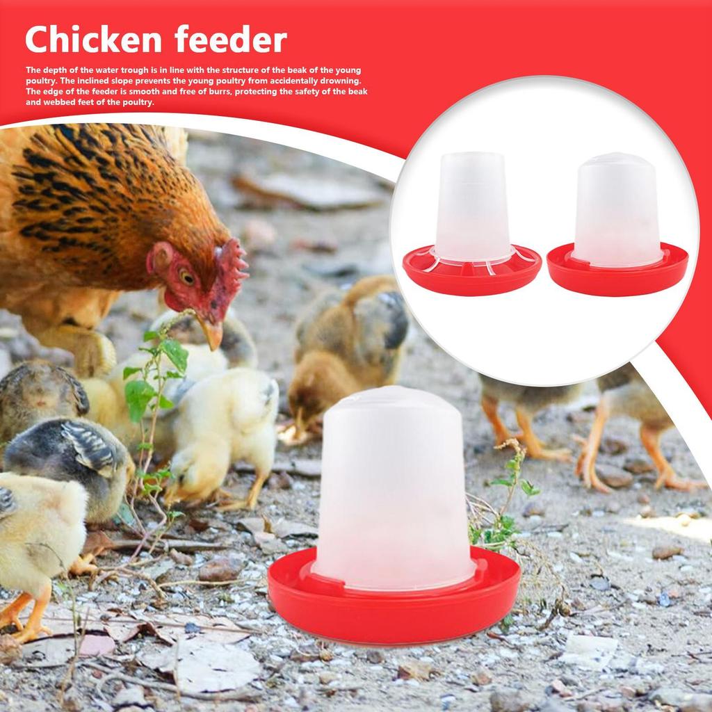 Chicken Feeder Automatic Chicken Feeders Poultry Feeding & Watering Supplies for Farm Pet Outdoor Baby Barn Family Livestock