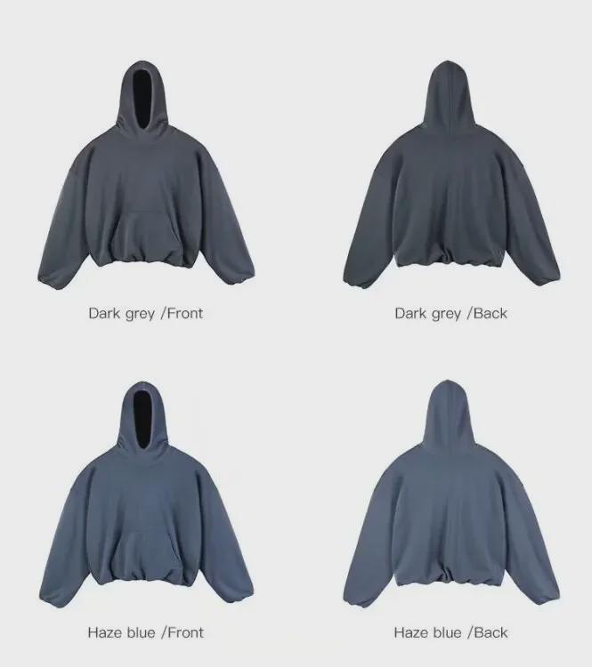 Sweat-shirt vintage américain gris pour homme avec col semi-montant et design de veste à capuche