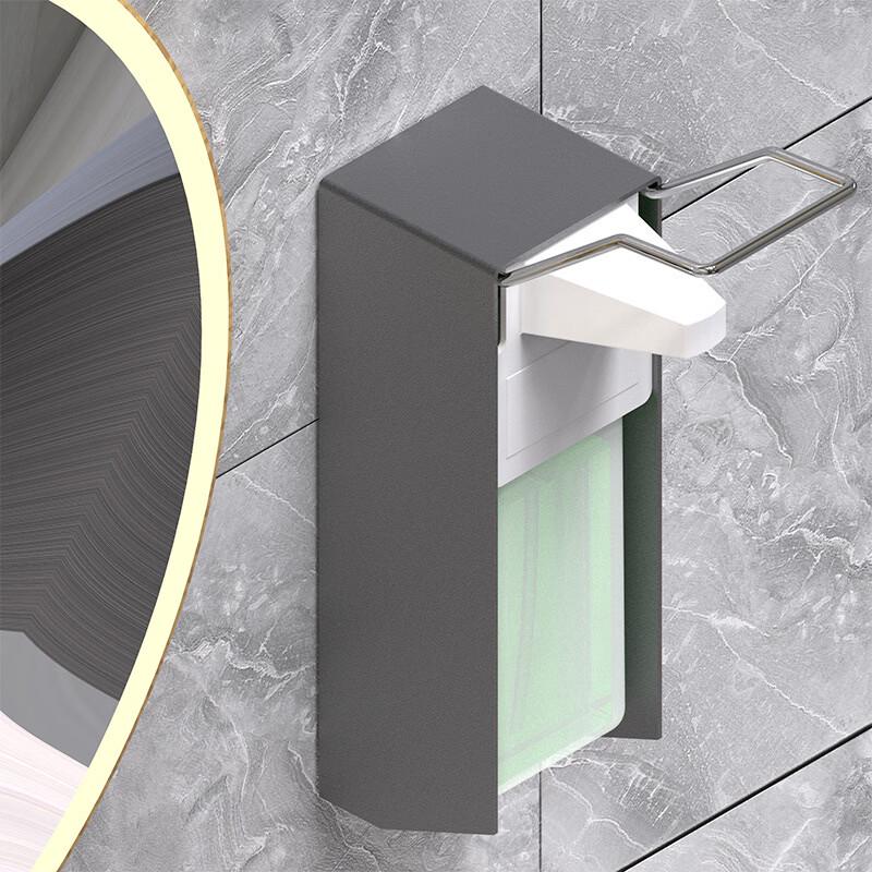 TLXT Wall-Mounted Elbow Press Sanitizer/Soap Dispenser