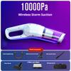 Handheld Car Vacuum Cleaner Wireless Powerful Suction Water Absorbing Long Battery Life Car And Household Dual Use For Auto Interiors