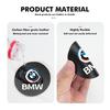 2pcs Car Coaster Water Cup Holder Anti-Slip Pads Accessories For BMW 1 3 5 7 Series M F01 F20 F10 F13 E52 E53 E60 E93