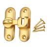 Multipurpose Sliding Door Latches Bolt Lock for Home and Office Supplies Security Daily Use Sturdy Zines Alloy