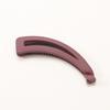 Big Hairpin Fine Workmanship Charming Compact Solid Color Banana Vertical Hair Barrette for Party