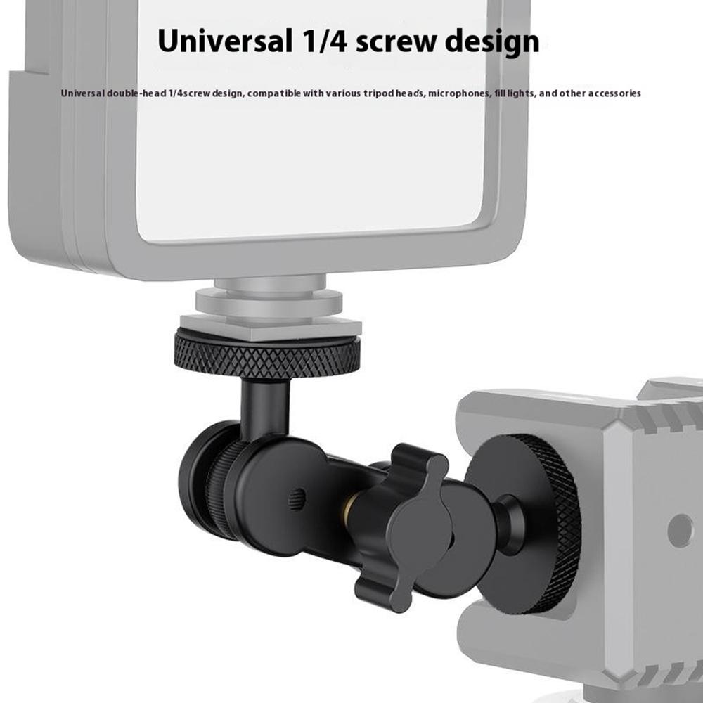 MPR-003 DSLR Camera Aluminum Alloy Magic Arm Mount 1/4 Screw Interface Flexible Support Bracket