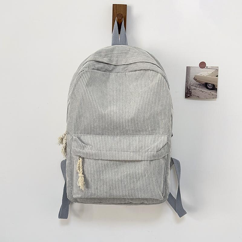 Sacs d'école pour filles Solide Collégien Sac d'école Version coréenne Sac à dos pour ordinateur portable Femmes Garçons