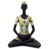 Resin Yoga Lady Showpiece For Home Decor & Office Decor (Set of 3),