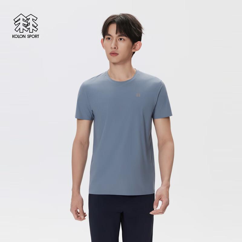 KOLON SPORT Men s Coldblack Cooling UPF50+ Round Neck T-Shirt XL