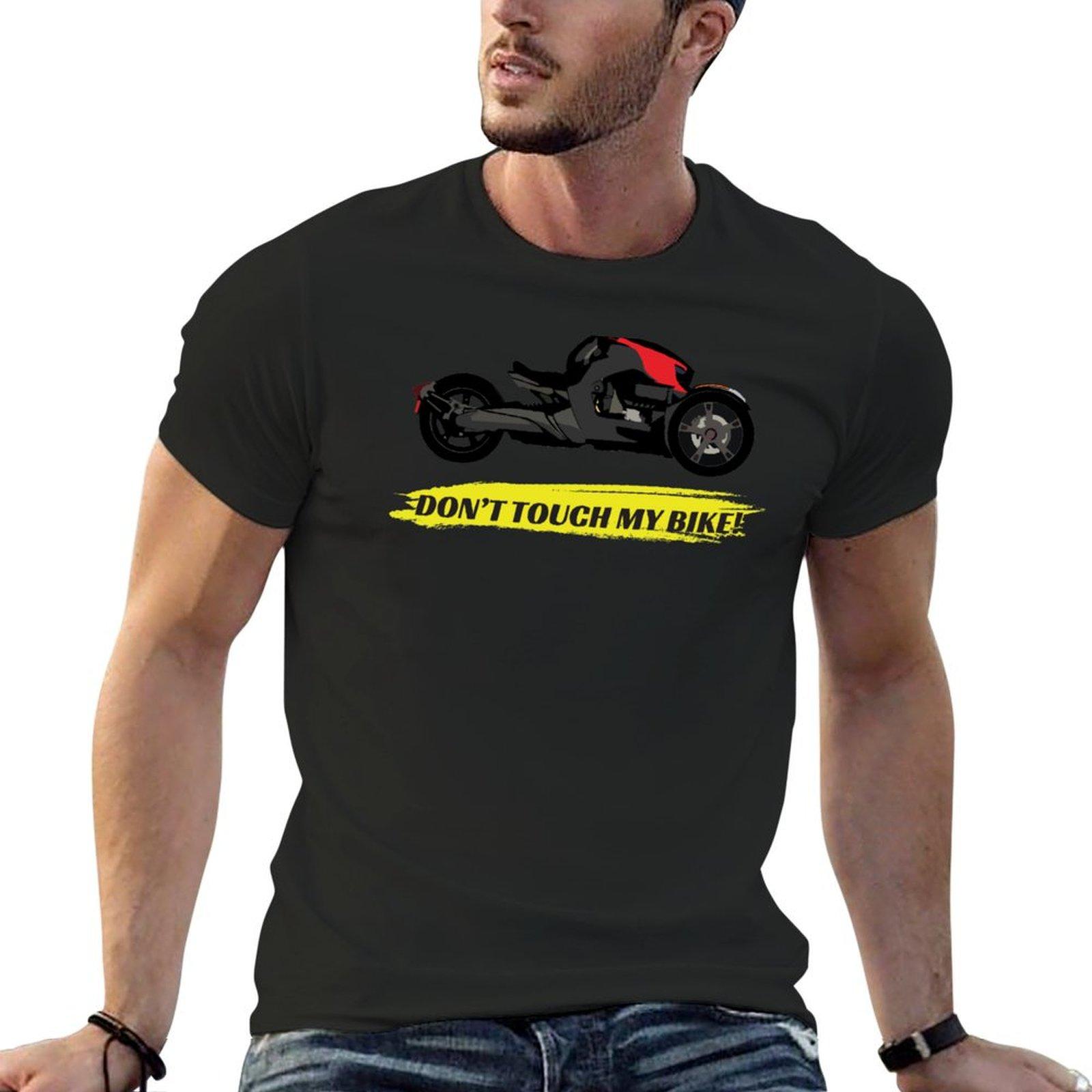 

Can-Am Ryker Red - Don t Touch My Bike T-Shirt anime tshirt vintage graphic tee graphic t shirts clothes for men L