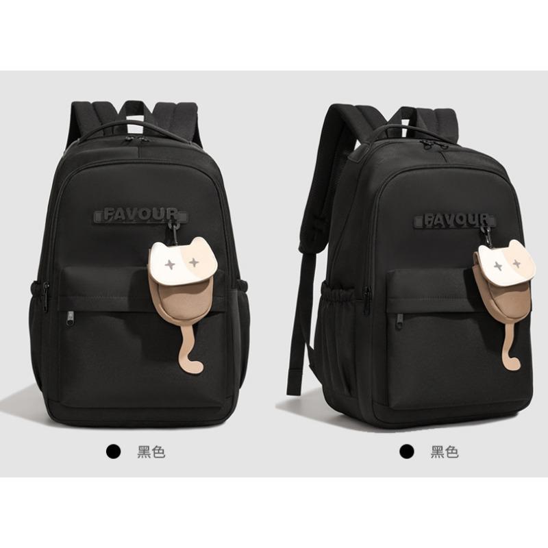 New high-value, fresh and sweet candy-colored backpack, lightweight and large-capacity backpack for junior high school students