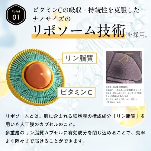 [High Absorption X Long-Lasting] Liposomal Vitamin 5C | Dermatologist Recommended! | A Revolutionary Vitamin Experience with 5 Highly Concentrated Vit