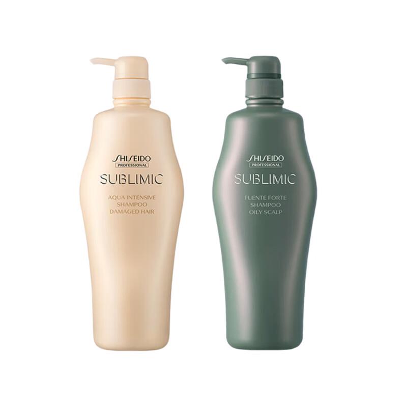 Shiseido Professional Sublimic Aqua Intensive & Aroma Scalp Shampoo Set