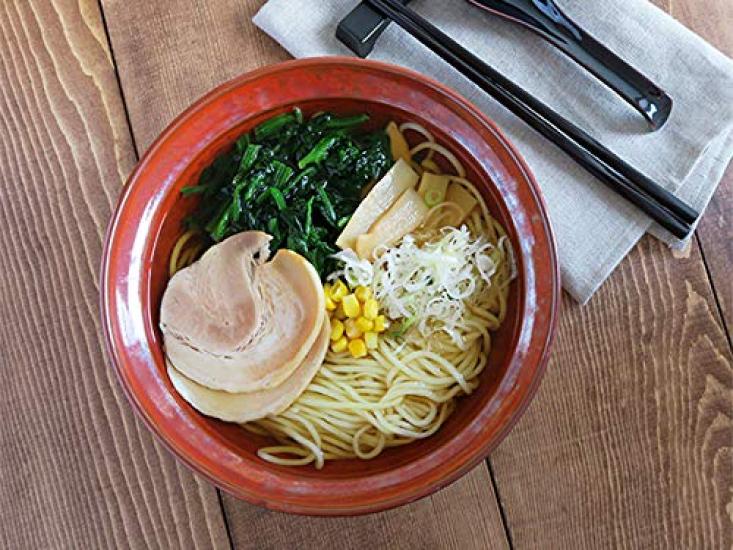 Veselă East iron red 6,8 inci castron ramen vesela japoneza cu tăiței castron ramen castron mare