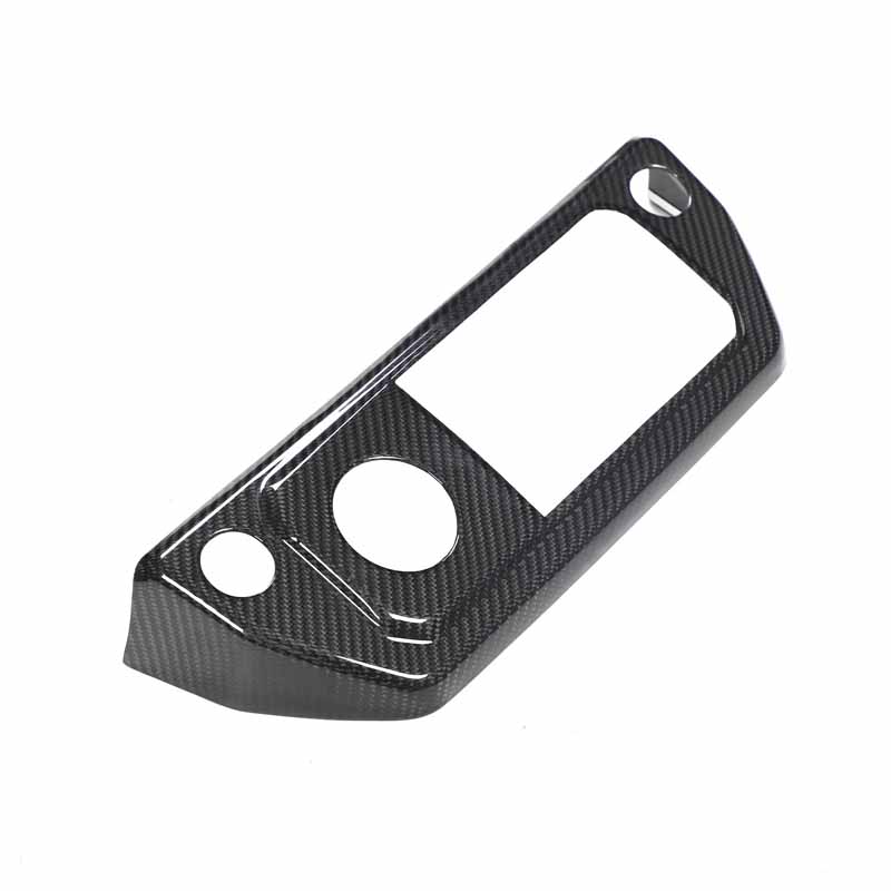 For Land Rover Defender 90 110 130 2026+ Real Carbon Fiber Car Console AC Gear Shift Panel Cover Trim Car Interior Accessories