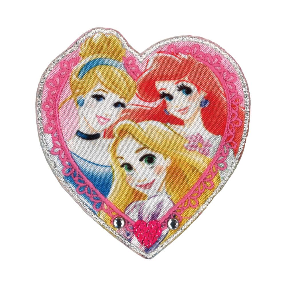 

Нашивка Minoda Princess с блестками в форме сердца, большая D01Y9692