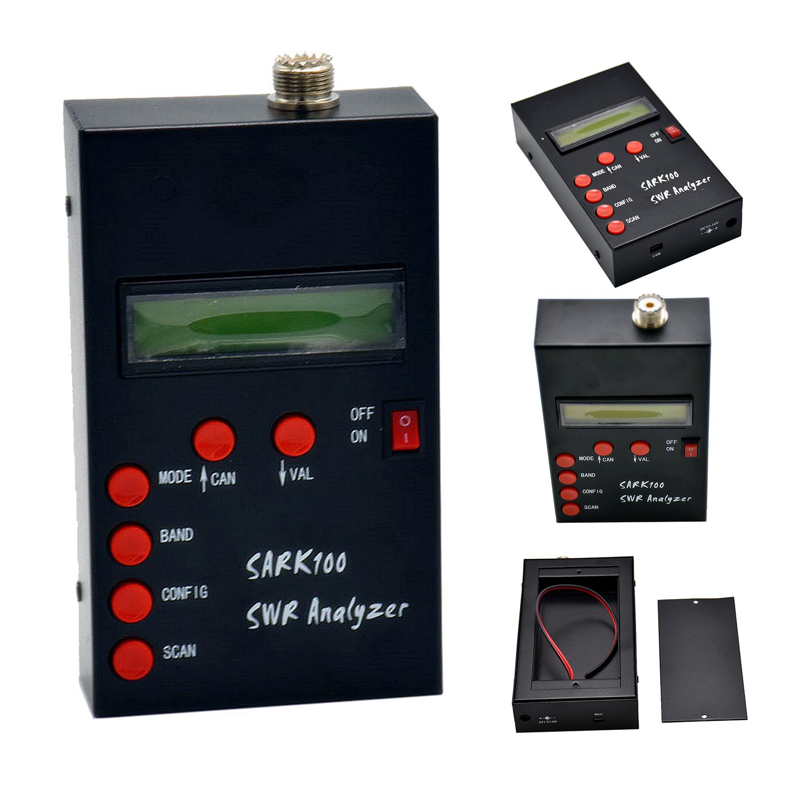 

Antenna Analyzers Meter 1-60MHz Shortwave SWR Antenna Analyzers with 1.0 to 9.99 SWR Usable Measurement Ranges