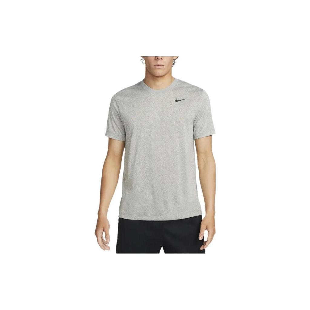 Nike T Shirts Men's Gray Crew Neck Straight Fit DX0990-063