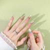 Cat Eye Gradient Press-On Nails: Handmade Light Luxury Design for a Gentle, Elegant Manicure