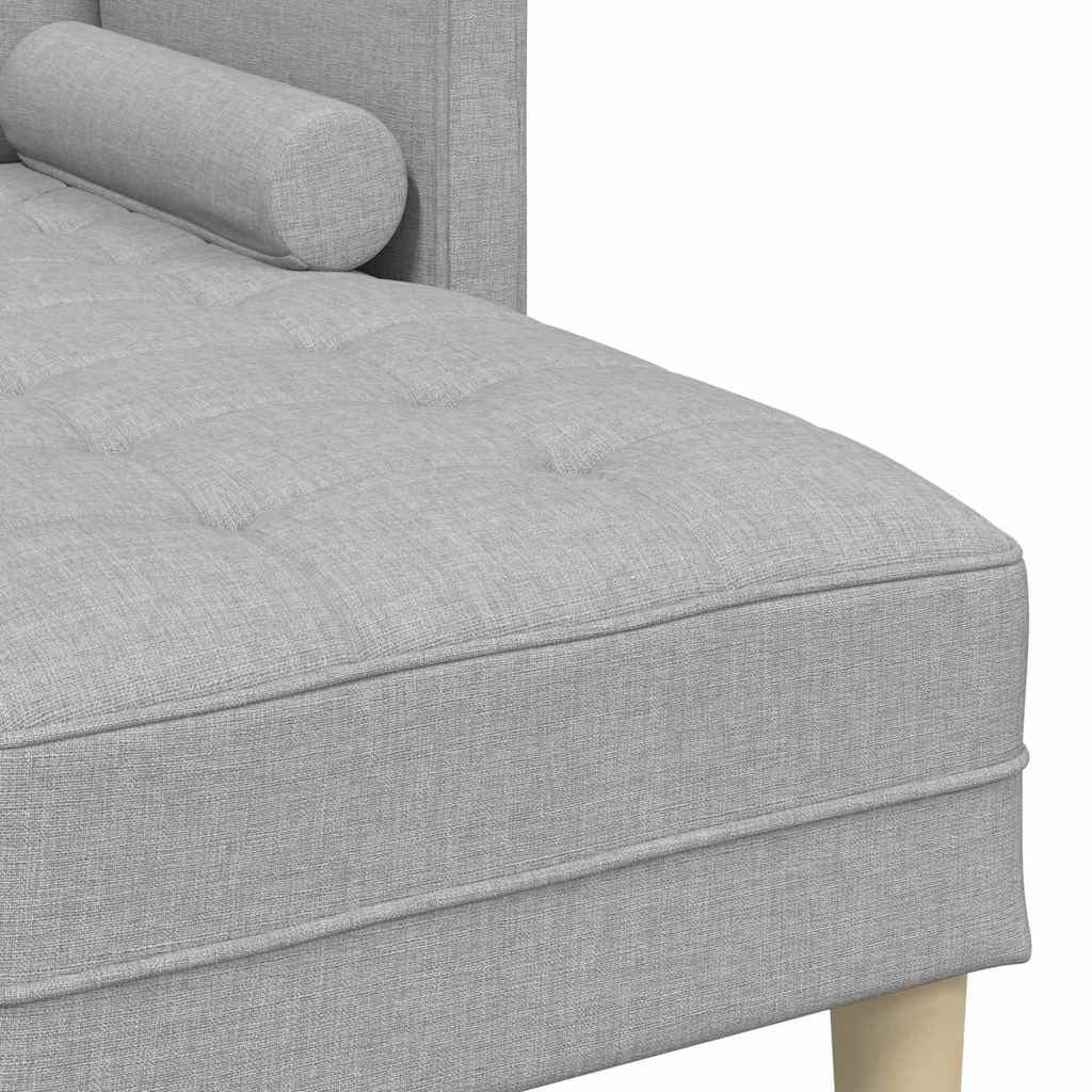 Sofa Set 2 pcs Cloud Grey 173 x 131 x 67 cm Polyester