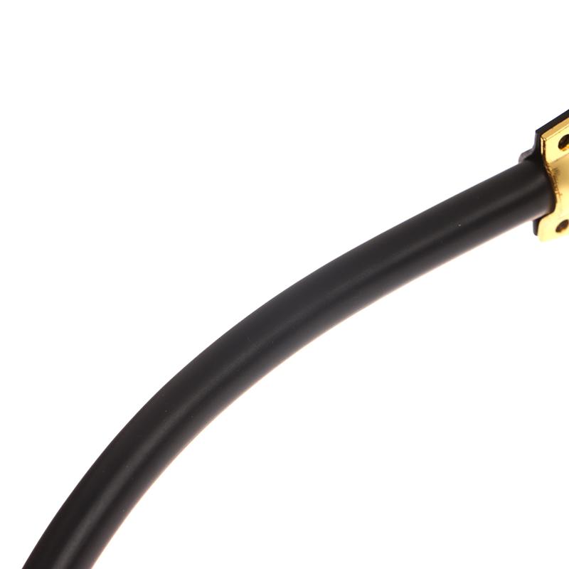 Anti-Noise Guitar Patch Cable 15/20/30Cm 1/4" Right Angle Oxygen-Free Audio Line For Guitar Effects Pedal Instruments Jack Plug