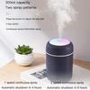Mini humidificateur d'air Portable pour voiture, 300ml, désodorisant avec veilleuse LED, 2 Modes d'alimentation USB, diffuseur d'huile pour voiture