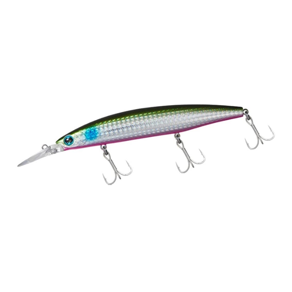 

Daiwa Seabass Minnow Shoreline Shiner Z Set Upper Rattling Inakko Pink Berry 110S-DR